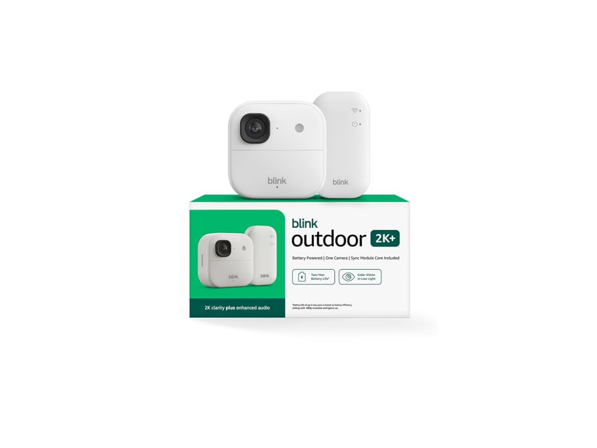 NEW! BLINK Outdoor 2K+ Wireless Smart Security Camera