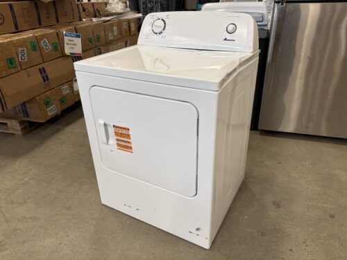 NEW! AMANA 6.5 Cu. Ft. Vented Electric Dryer in White Model # NED4655EW1