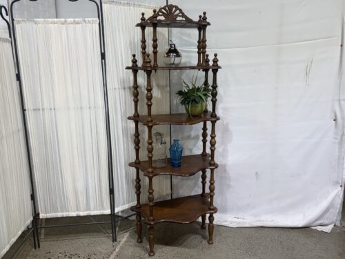 Vintage Etagere 5-Tier Bookshelf