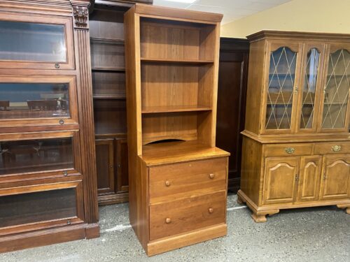 ETHAN ALLEN New Impression Solid Wood Office Hutch