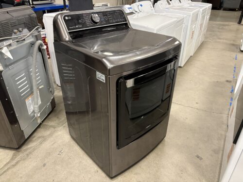 LG 7.3 Cu. Ft. Gas Dryer in Stainless Steel