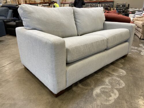 LA-Z-BOY Shiloh Blue-Grey Sleeper Loveseat