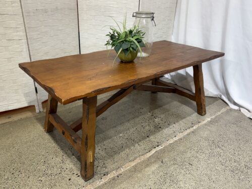 Rustic Cabin Coffee Table