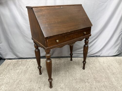 Vintage Federal Style Spinet Secretary Desk