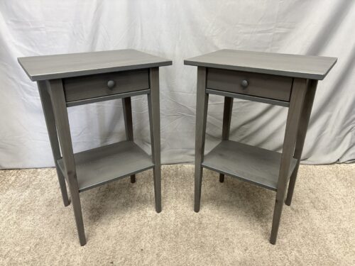 IKEA Hemnes Grey Nightstand (Set of 2)