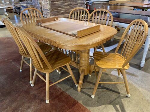Blonde Expanding 6-Seater Dining Set