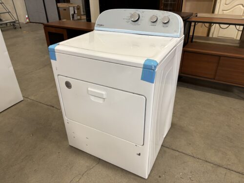 NEW! WHIRLPOOL White Front Load Electric Dryer with Energy Preferred Cycles Model # 3LWED4815FW0