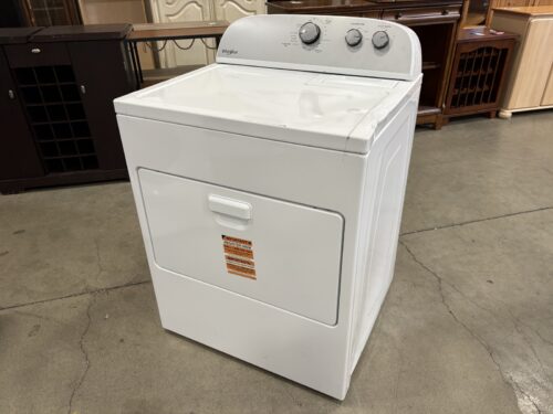 NEW! WHIRLPOOL 7.0 Cu. Ft. White Front Load Electric Dryer with AutoDry System Model # WED4950HW0