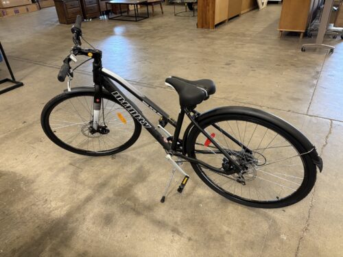 NEW! INFINITY Boss Three Disc Unisex 17" Step Thru Bike with Shimano 7 Speed Drivetrain
