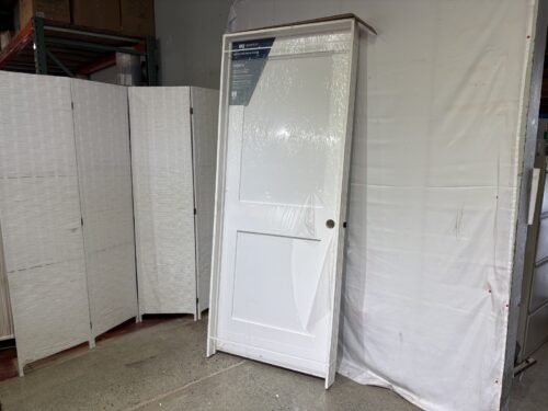 NEW! JELD-WEN 30"x80" Prehung Primed Wood Interior Door