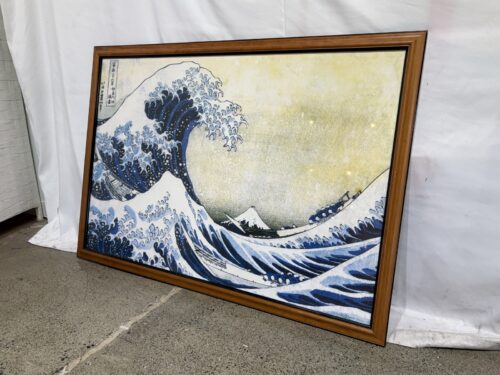 "The Great Wave Off Kanagawa" Framed Art Print