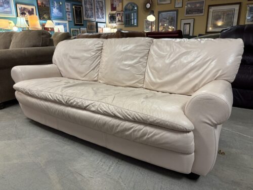 Cream Roll Arm Sofa
