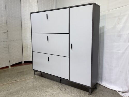 Tilt-Out Shoe Storage Entry Cabinet