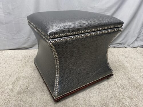 STEIN WORLD Dion Lift Top Faux Snake Skin Storage Ottoman