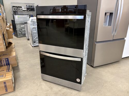 NEW! WHIRLPOOL 30" Double Electric Wall Oven with Air Fry in Fingerprint Resistant Stainless Steel Model # WOED5030LZ01