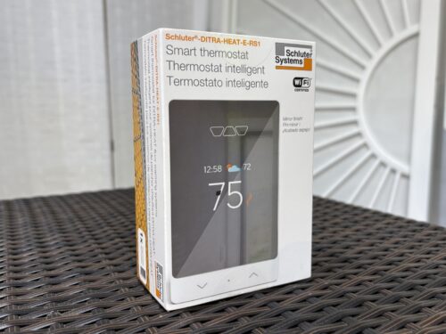 NEW! SCHLUTER Smart Thermostat Model # DITRA-HEAT-E-RS1