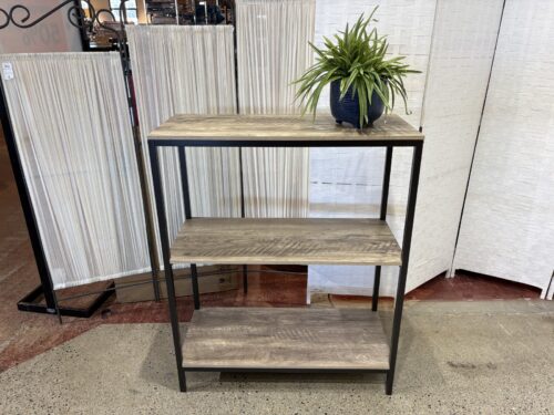 Open 3-Tier Metal Frame Shelf