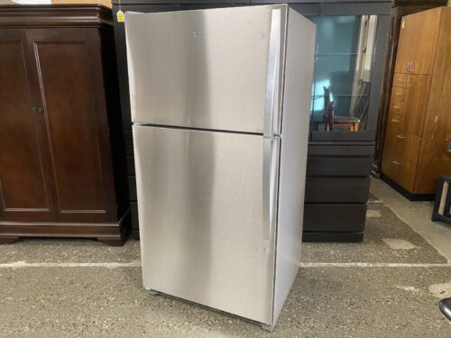 WHIRLPOOL 20 cu.ft. Stainless Steel Top Freezer Refrigerator Model # WRT311FZDM05