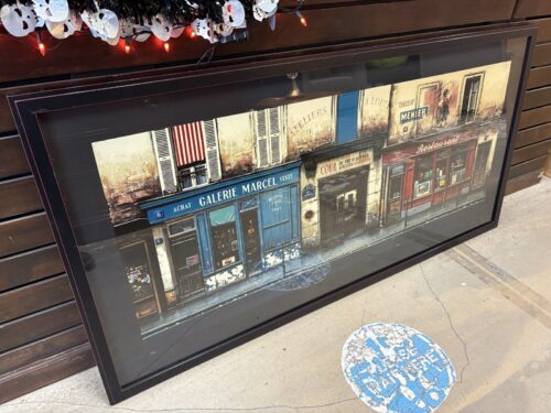"Cour du Pre St. Gervais" by Thomas Pradzynski Numbered & Signed Print