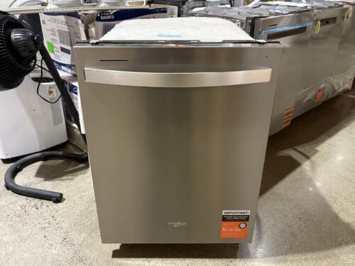 NEW! WHIRLPOOL Large Capacity Dishwasher w/ 3rd Rack - Stainless Steel Model # WDT751SAPZ2