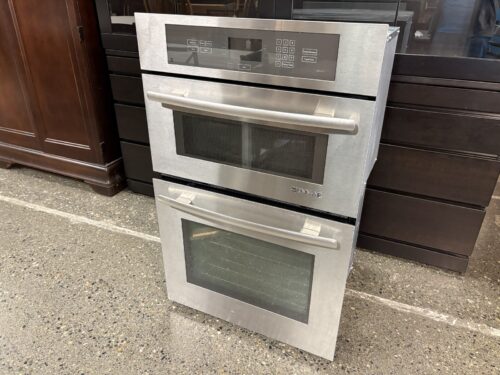 JENN-AIR 27" Stainless Steel Microwave/Oven Combo Wall Unit Model # JMW2427WS02