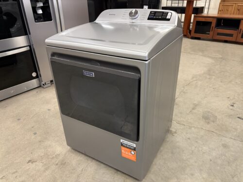 NEW! MAYTAG 7.4 Cu. Ft. Electric Dryer with Extra Power Cycles and Moisture Sensing in Silver Model # MED6205RR0