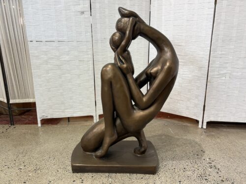 "First Kiss" by Manuel Carbonnel Plaster Sculpture