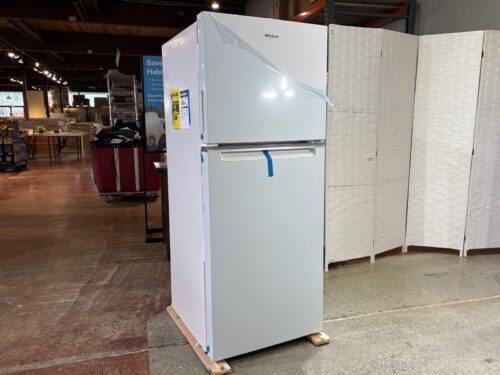 NEW! WHIRLPOOL White Small Space Refrigerator Model # WRT112CZJW01