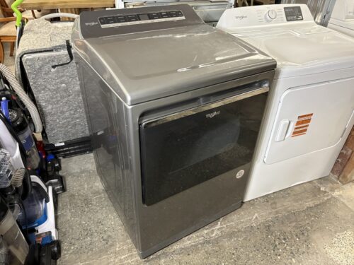 Whirlpool Smart Capable 7.4-cu ft Steam Cycle Smart Electric Dryer Model #WED8127LC (Bellevue Store)