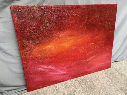 "Eternal" Original Canvas Painting by Vanitha Sugumaran