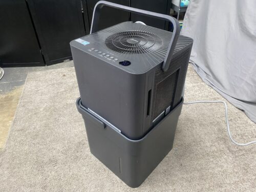 MIDEA Cubesmart 50-Pint Dehumidifier w/ Built in Pump Model # MAD50PS1AQGR