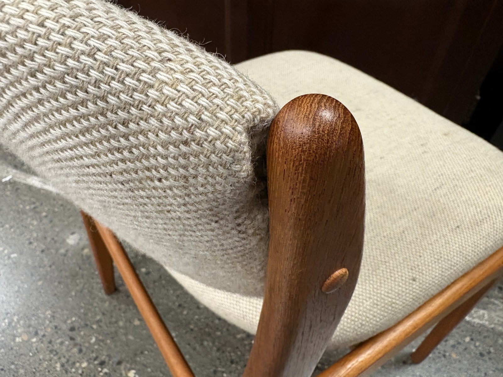 BENNY LINDEN Vintage Mid-Century Modern Teak Scandinavian Chairs w ...
