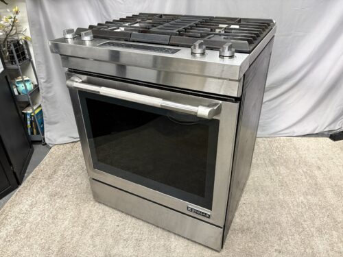 JENNAIR 30" Dual Fuel Downdraft Pro Style Stainless Steel Range Model # JDS1750EP