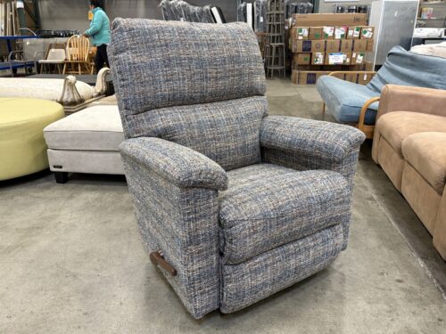 LA-Z-BOY Multi-Color Woven Upholostery Rocking Manual Recliner
