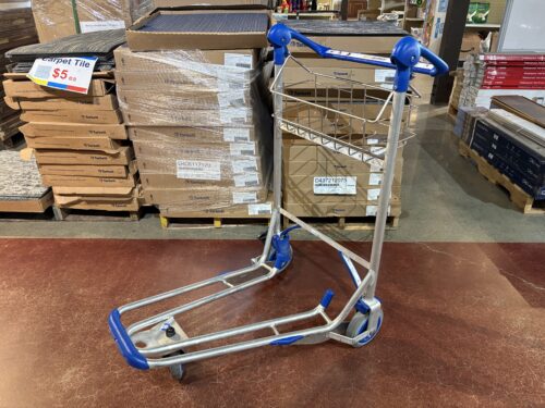 SMARTECARTE Commercial Luggage Cart w/ Locking Wheels