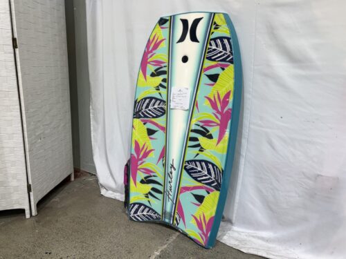 NEW! HURLEY 42" Premium Bodyboard - Aqua Blue & Magenta
