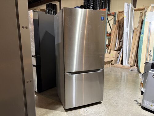 MIDEA Stainless Steel Bottom Freezer Refrigerator Model # MRB19B7AST 18.7 CUFT 2026