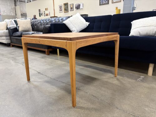 Vintage Danish Modern Square Side Table