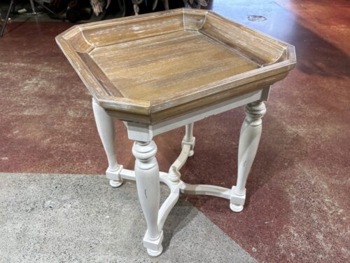 PIER 1 Amelia Country Chic Natural Stonewash End Table