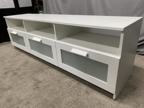 IKEA White Brimnes TV Console