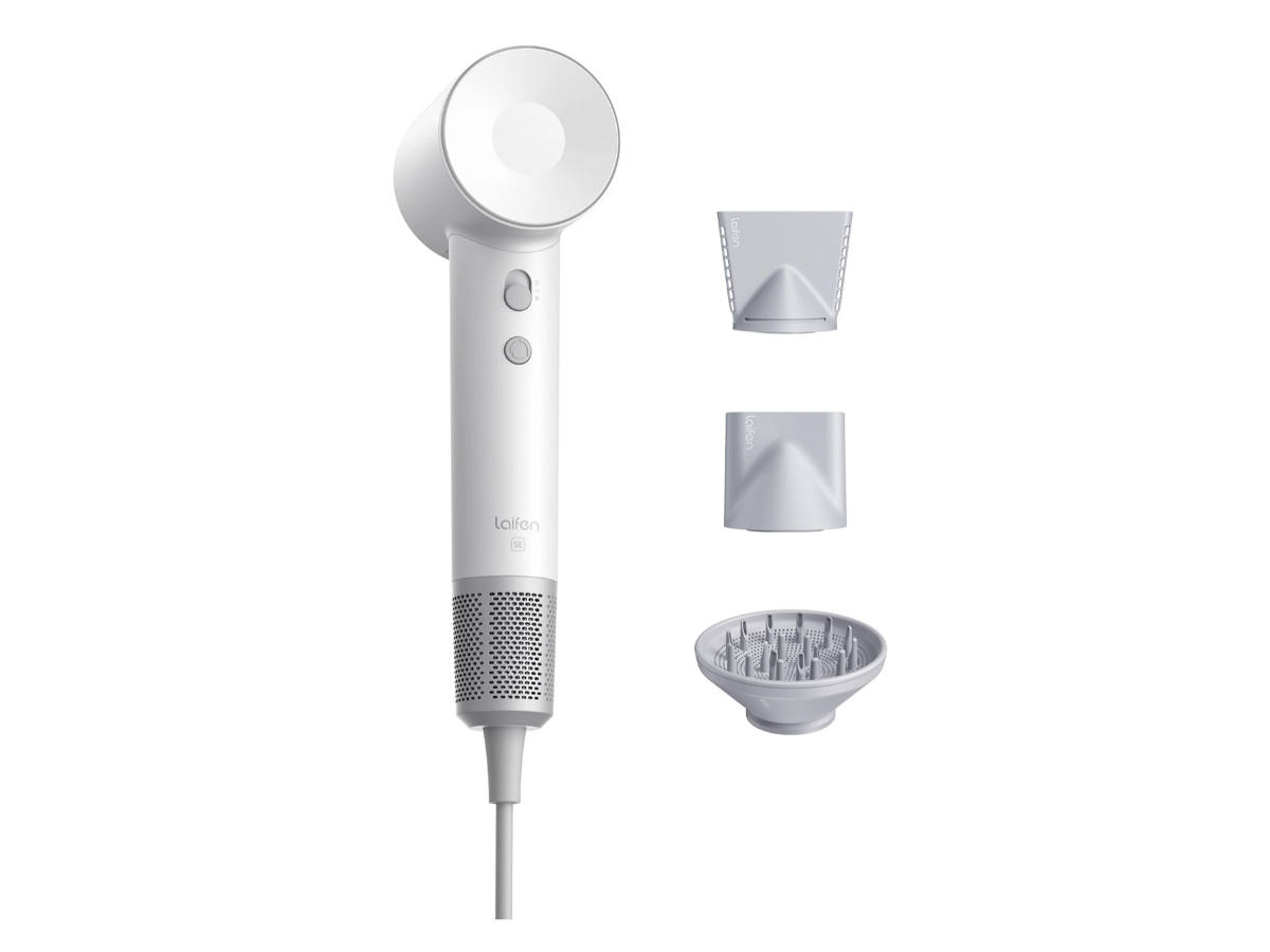 NEW! LAIFEN SE High Speed 4-Temperature Hair Dryer in Matte White