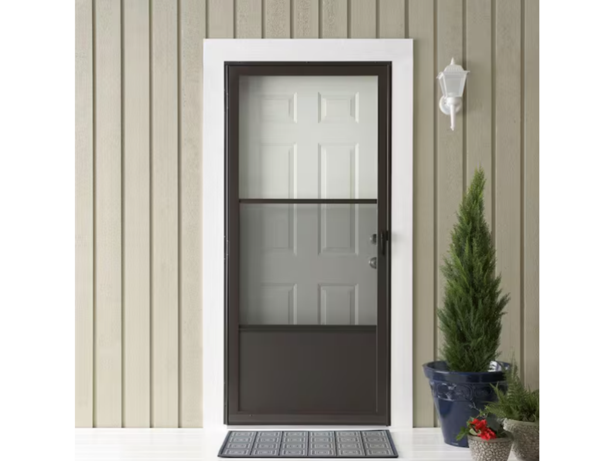 NEW! EMCO 75 Series Self Storing Door in Bronze