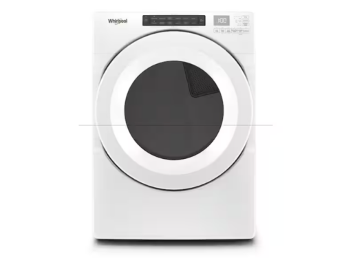 NEW! WHIRLPOOL 7.4Cu. Ft. White Gas Dryer w/ Intuitive Touch Controls Model # WGD560LHW4
