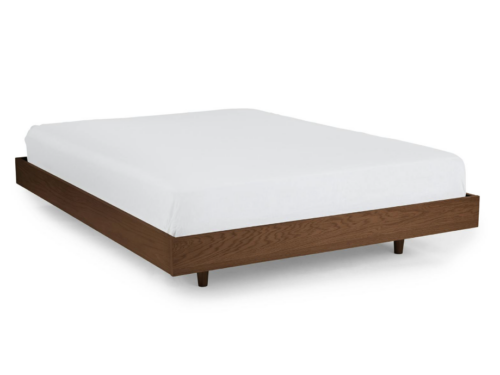 NEW! ARTICLE King Size Basi Bed Frame - Walnut