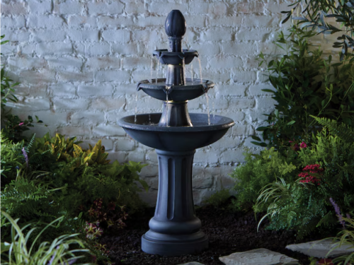 NEW! ALLEN + ROTH LED Lighted 3-Tier Fountain Model # 5991310